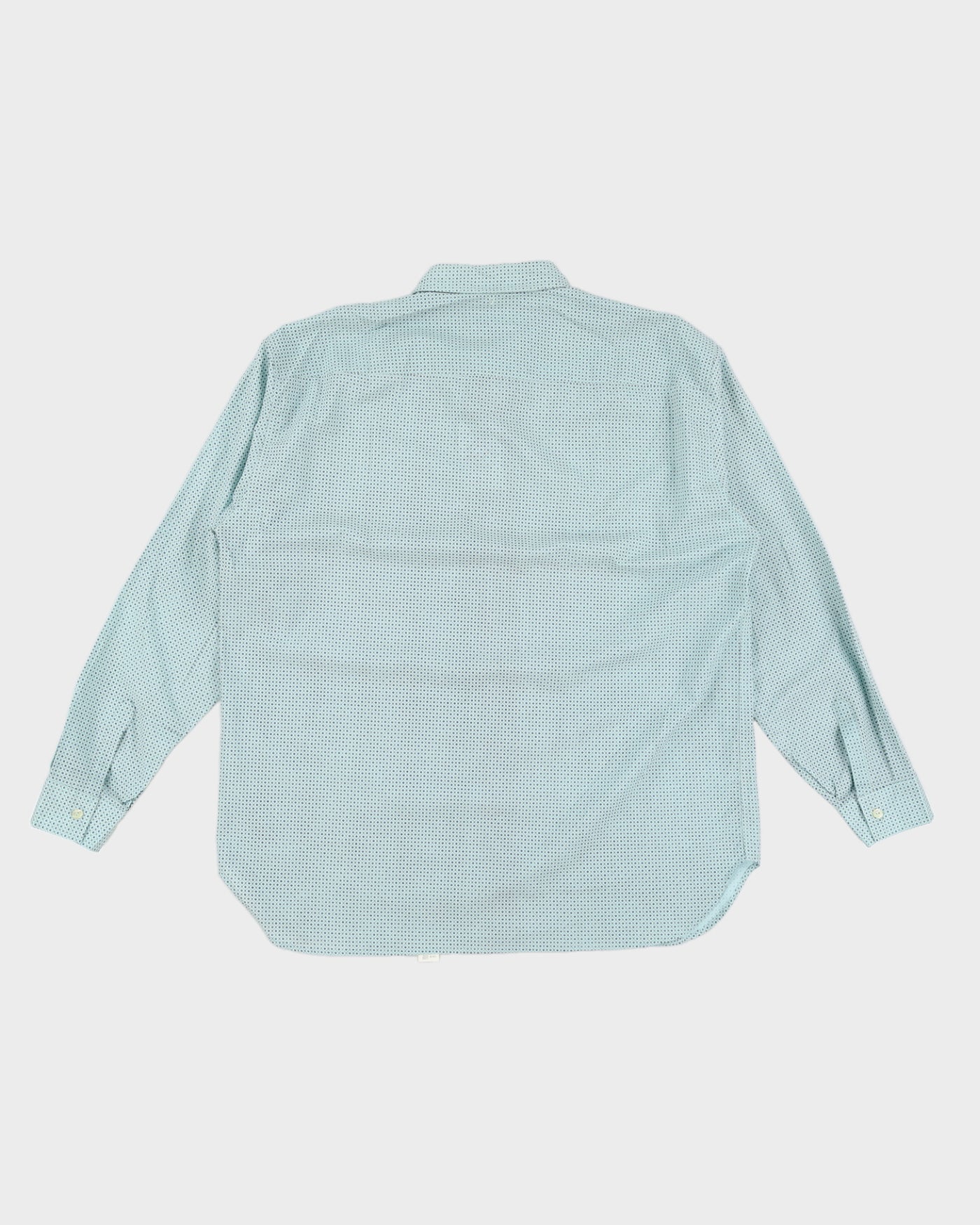 Vintage Fiorucci Blue Printed Shirt - 2XL