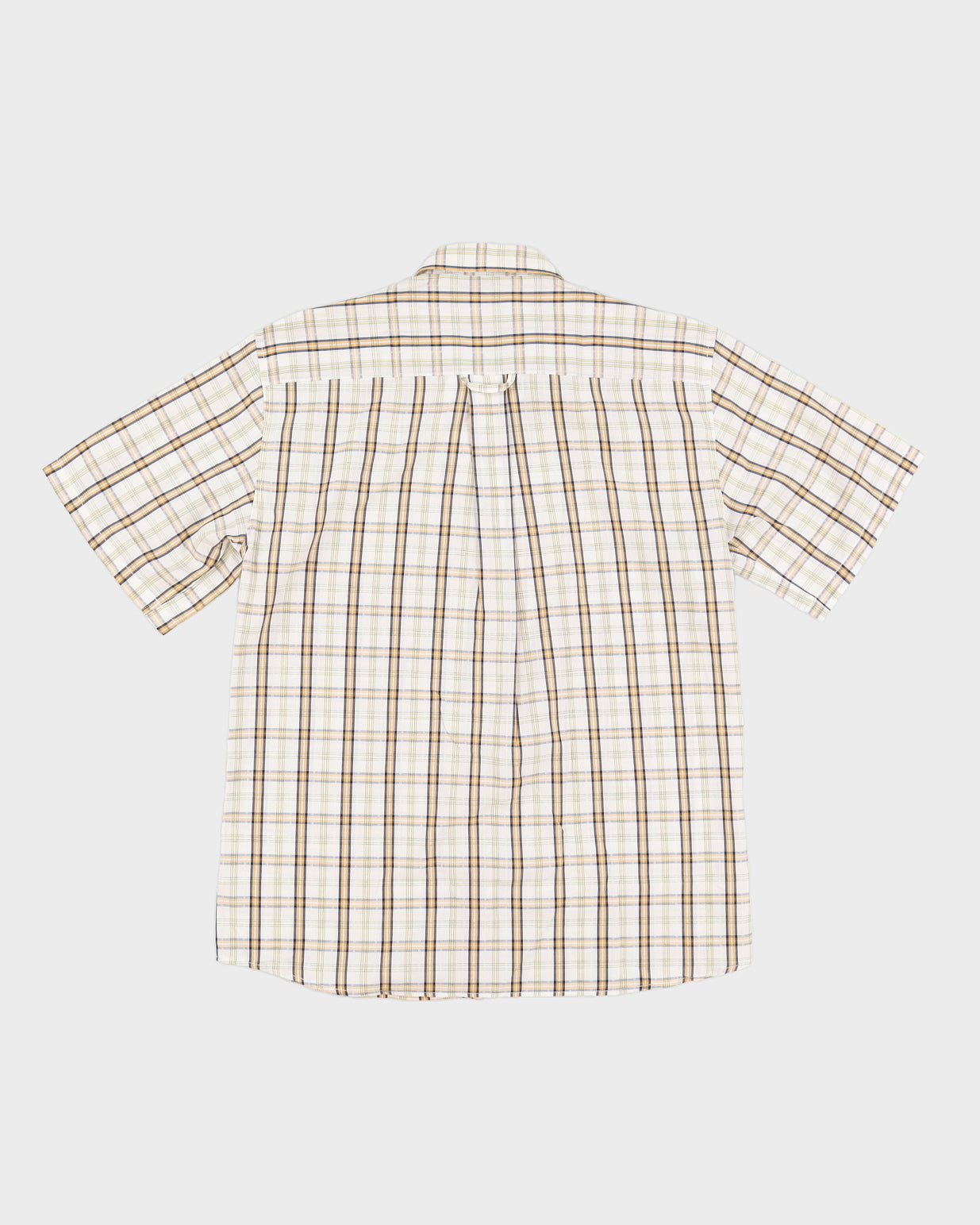 Vintage 70s GB Pedrini Libraio Check Shirt - M