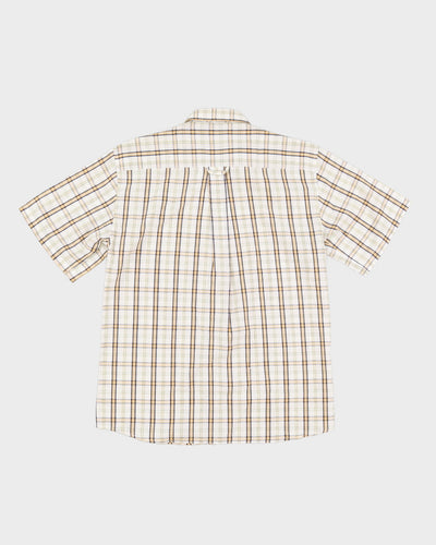 Vintage 70s GB Pedrini Libraio Check Shirt - M