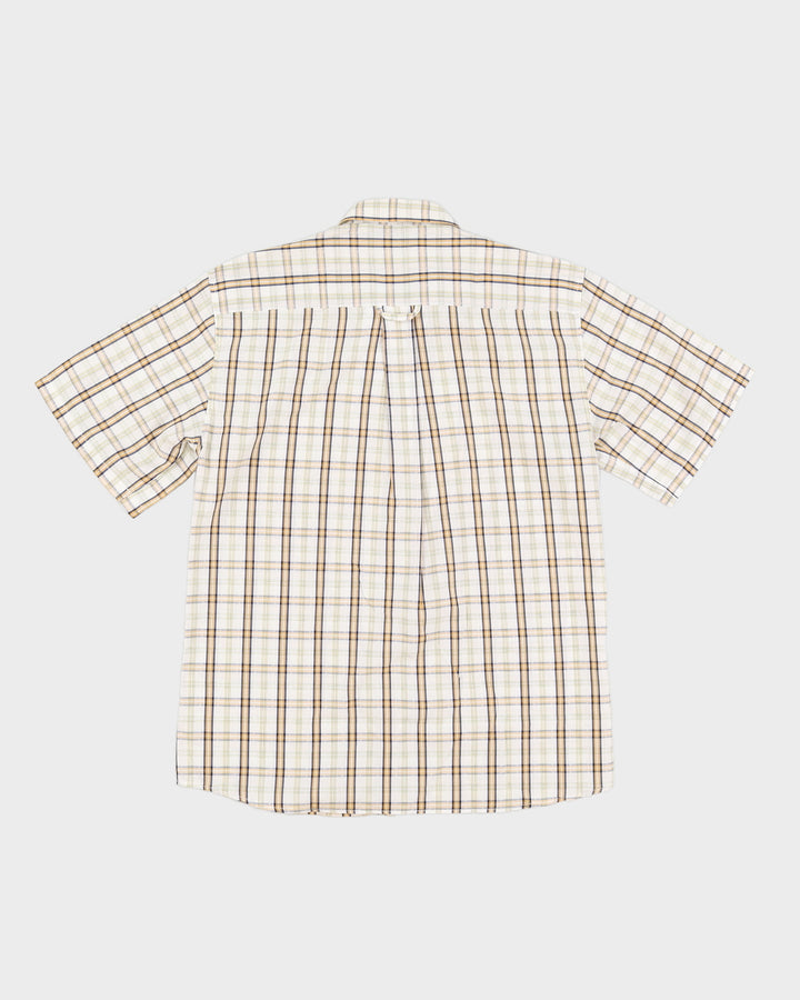 Vintage 70s GB Pedrini Libraio Check Shirt - M