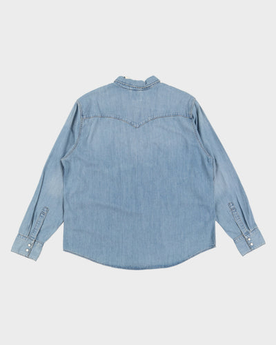Levi's Blue Denim Men's Shirt - XXL