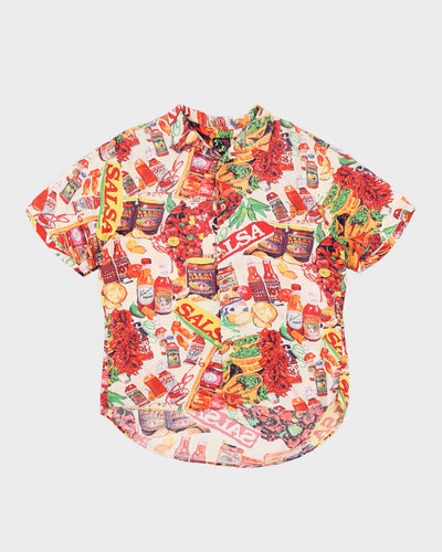 Vintage 90s Jams World Hot Sauce Printed Shirt - L