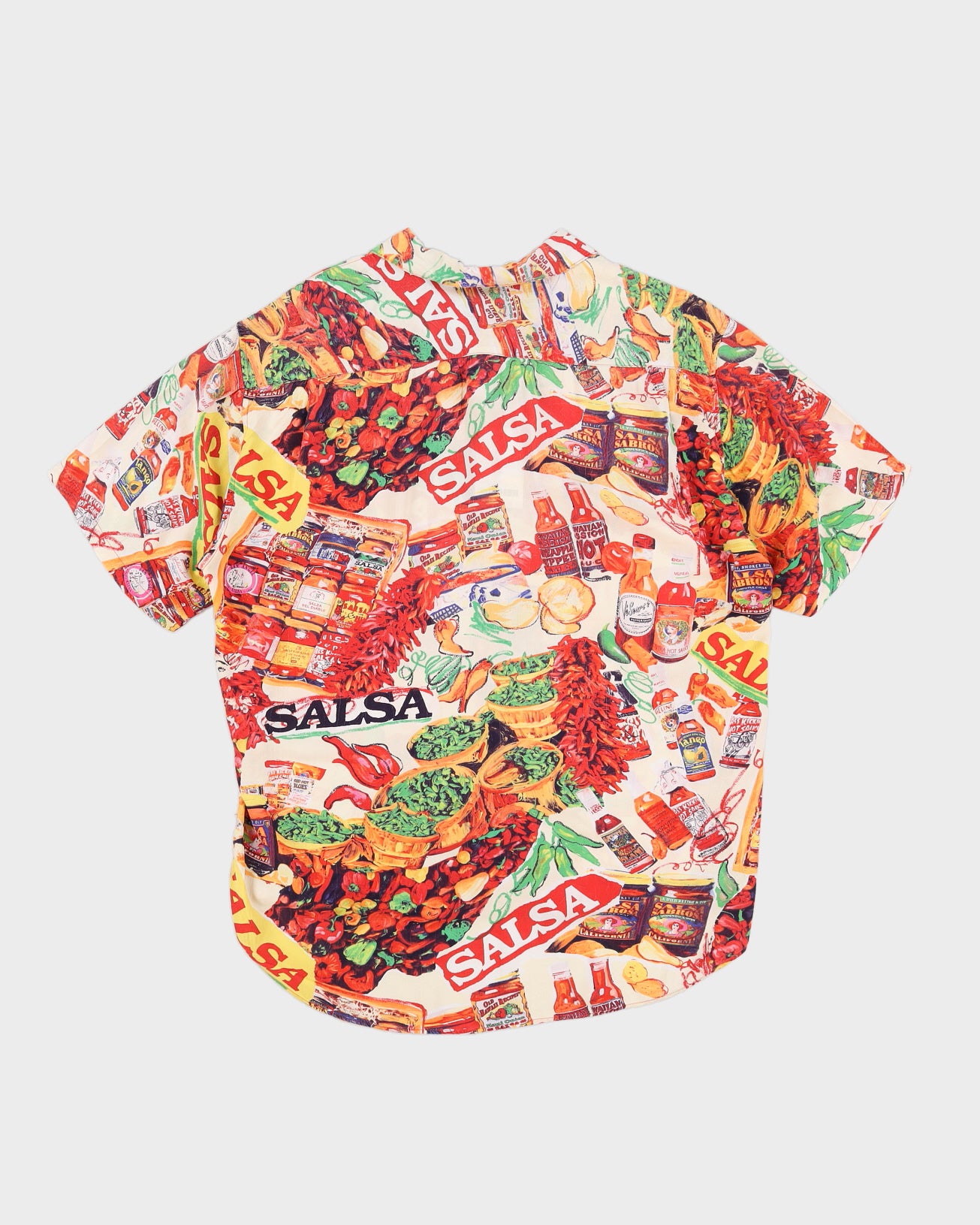 Vintage 90s Jams World Hot Sauce Printed Shirt - L