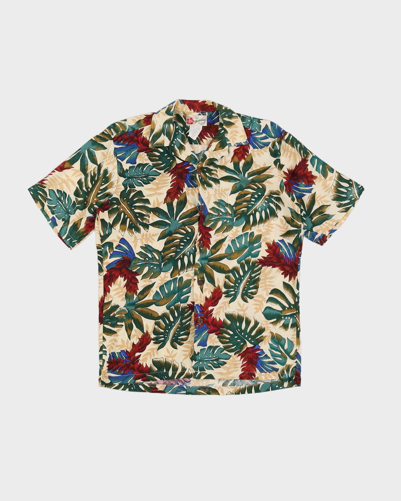 Vintage 90s Hilo Hattie Hawaiian Rayon Shirt - S