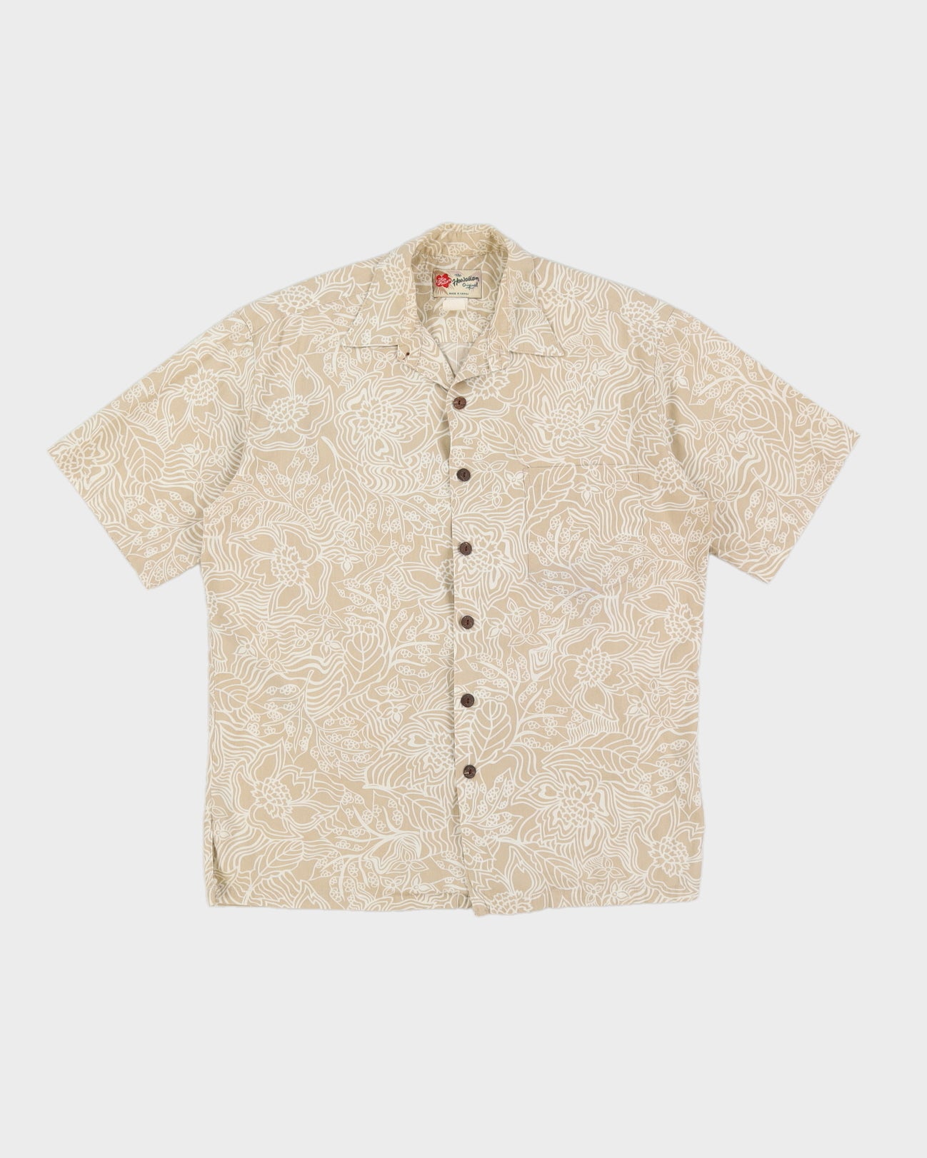 Vintage 90s Hilo Hattie Hawaiian Rayon Shirt - M