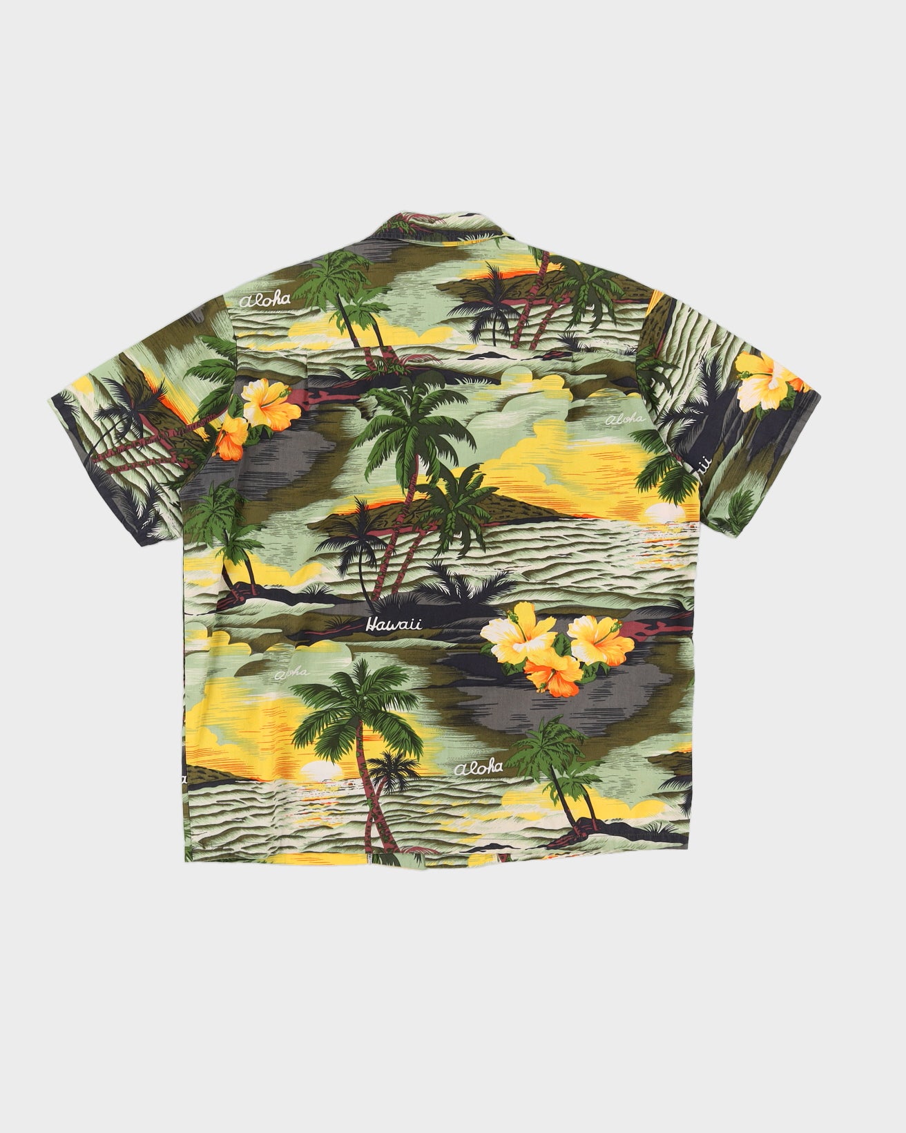 Vintage 90s Mi'i Fashions  Printed Hawaiian Shirt - L