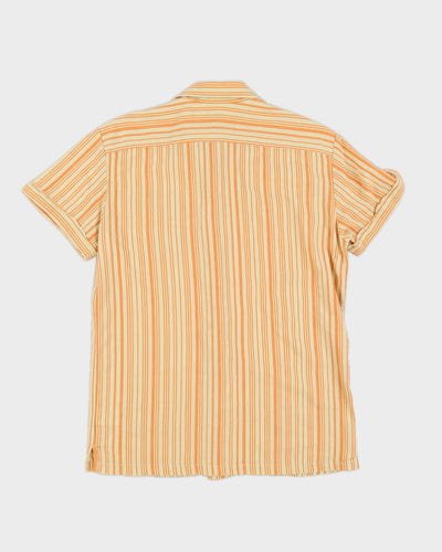 Striped Y2K Diesel Shirt - M