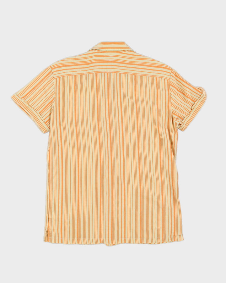 Striped Y2K Diesel Shirt - M