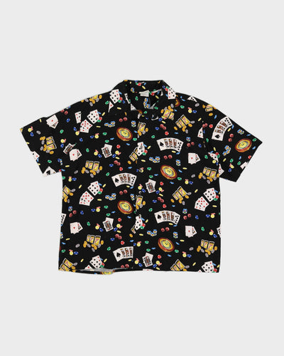Casino Print Graphic Shirt - XL