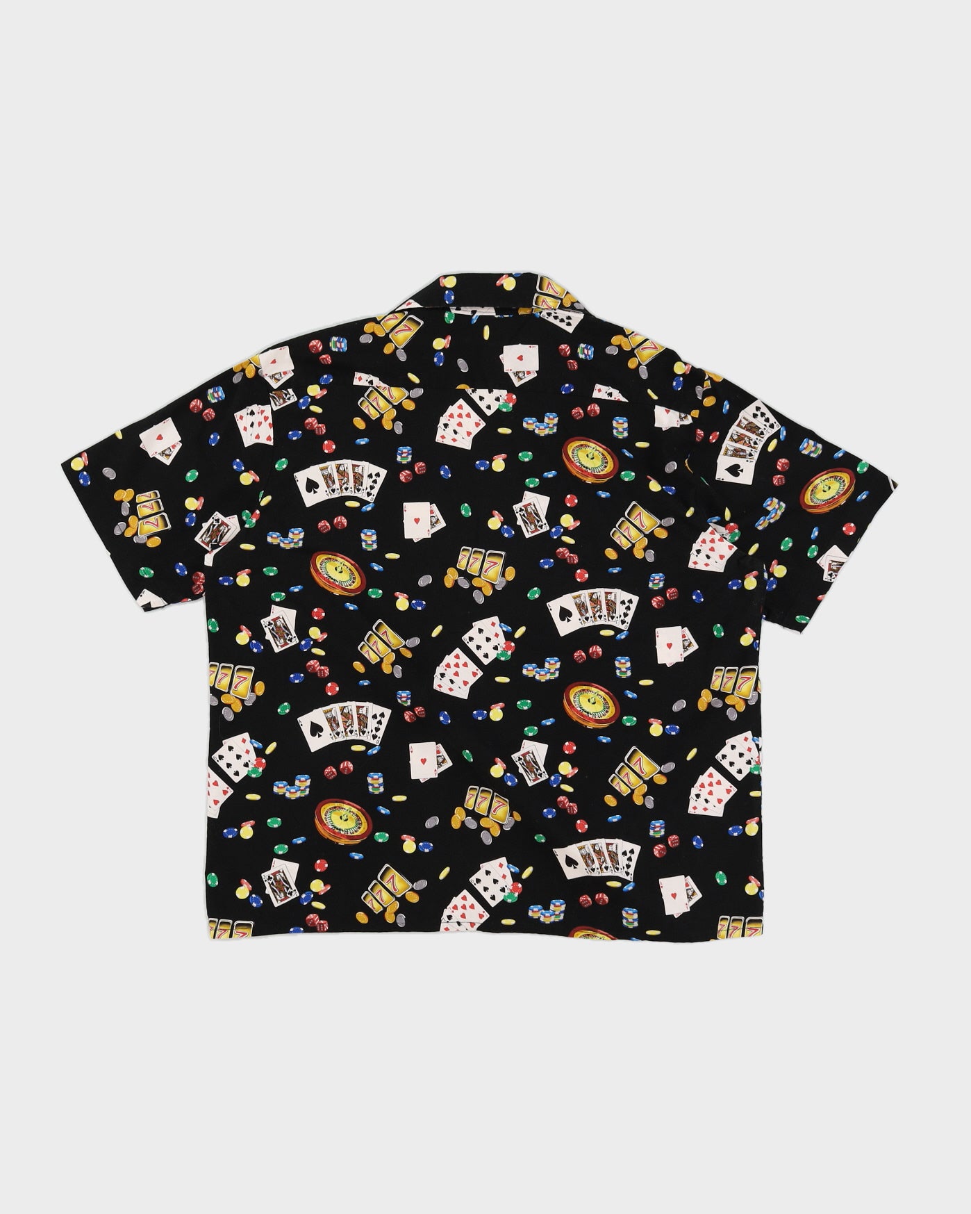 Casino Print Graphic Shirt - XL