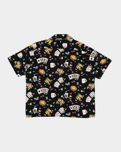 Casino Print Graphic Shirt - XL