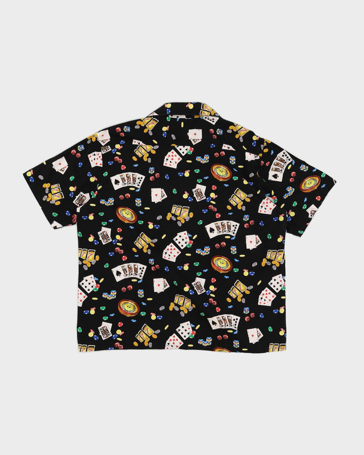 Casino Print Graphic Shirt - XL