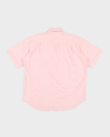 Burberry Pink Cotton Dress Shirt - 2XL