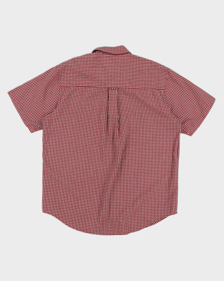 Vintage 90s Chaps By Ralph Lauren Red Check Shirt - L