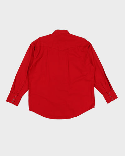 Vintage Red Wrangler Shirt - XXL