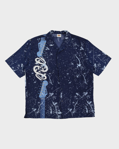 Blue Hard Rock Cafe Graphic Shirt - L