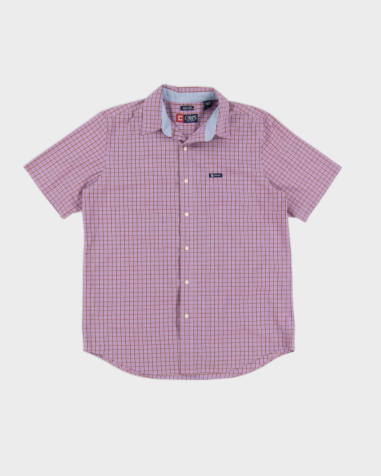 Purple Chaps Checked Shirt - M