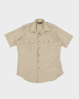Vintage 60s Rapier Khaki Shirt - L