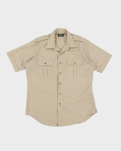 Vintage 60s Rapier Khaki Shirt - L