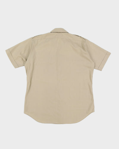 Vintage 60s Rapier Khaki Shirt - L