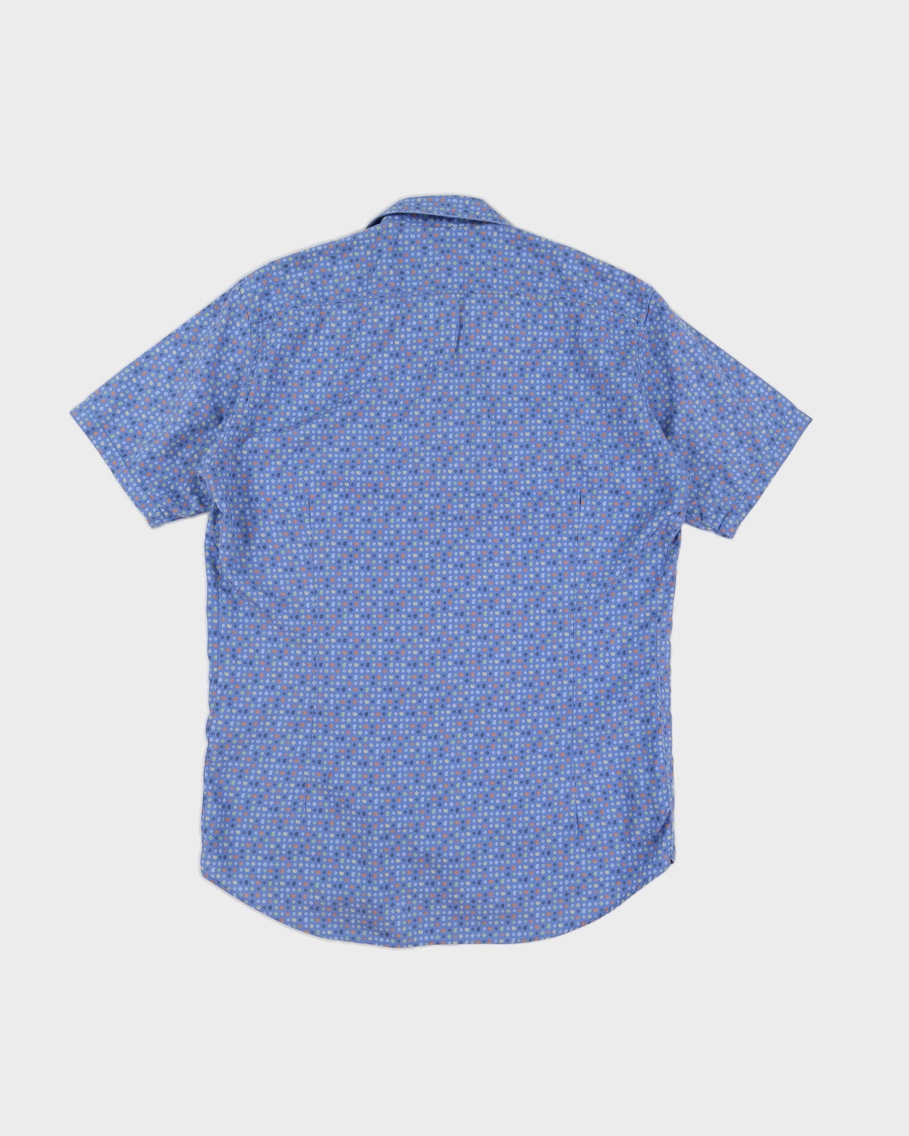 Blue Patterned Etro Shirt - L