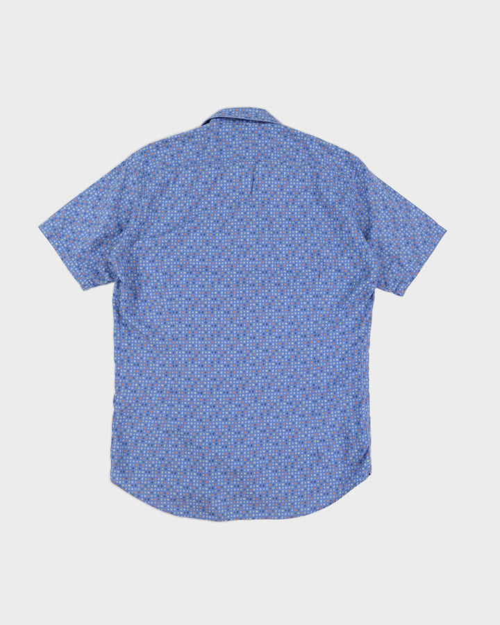 Blue Patterned Etro Shirt - L
