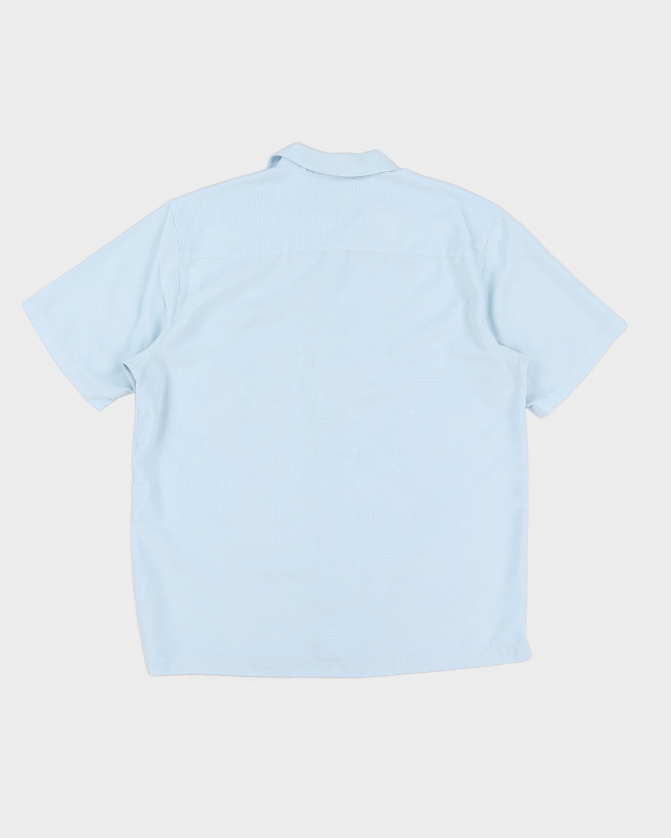 Blue Checked Quiksilver Shirt - XL