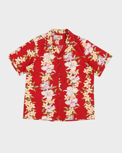 Vintage Red Hawaiian Shirt - XL