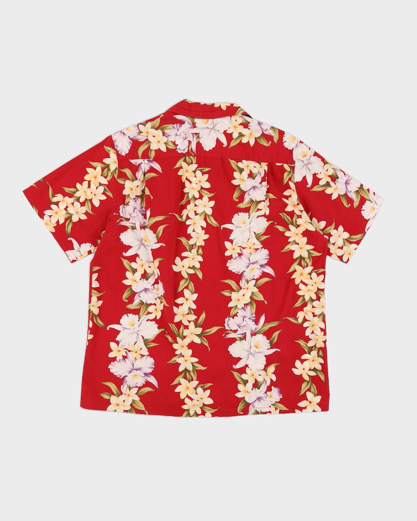 Vintage Red Hawaiian Shirt - XL