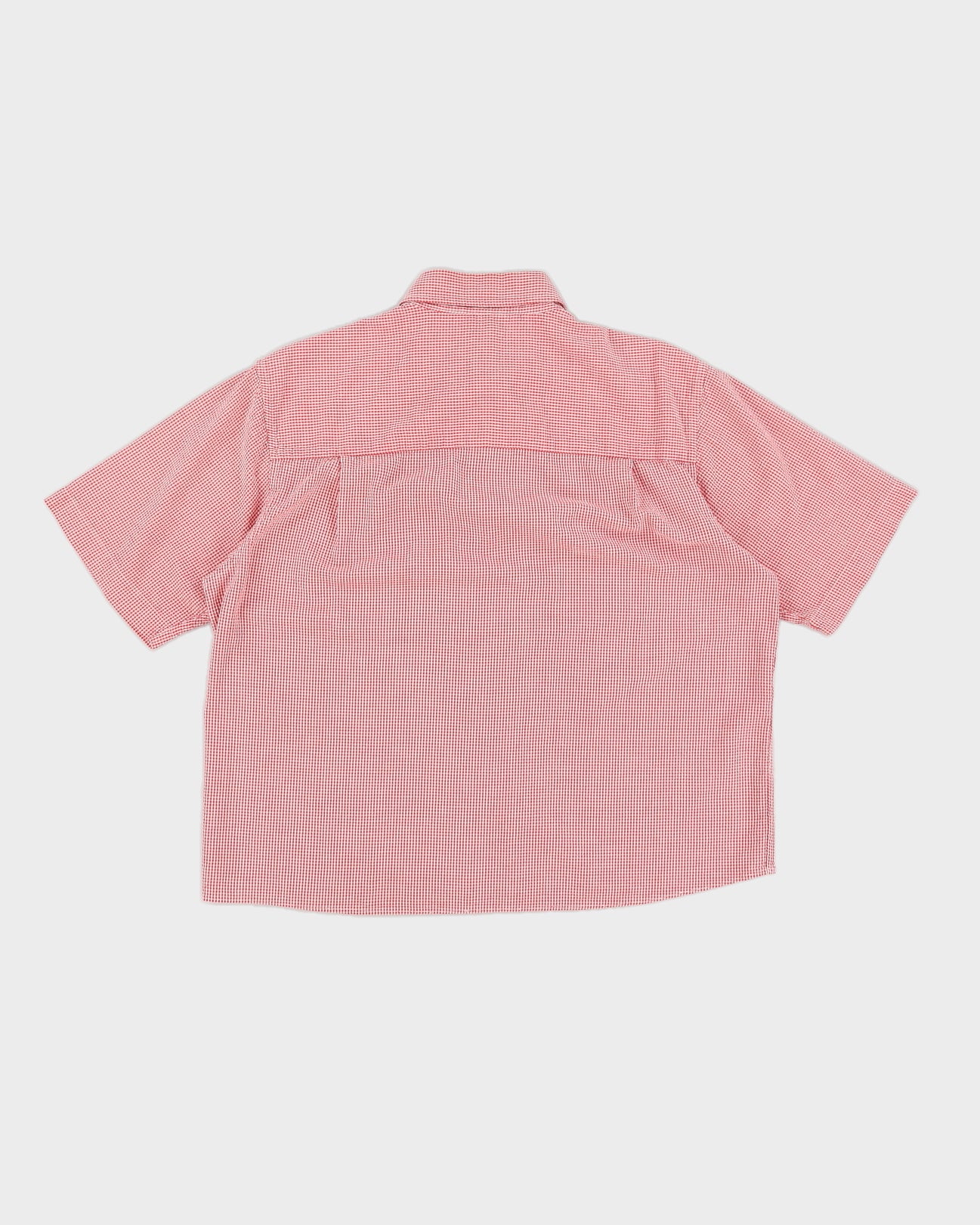 Red Checked Chaps Shirt - L