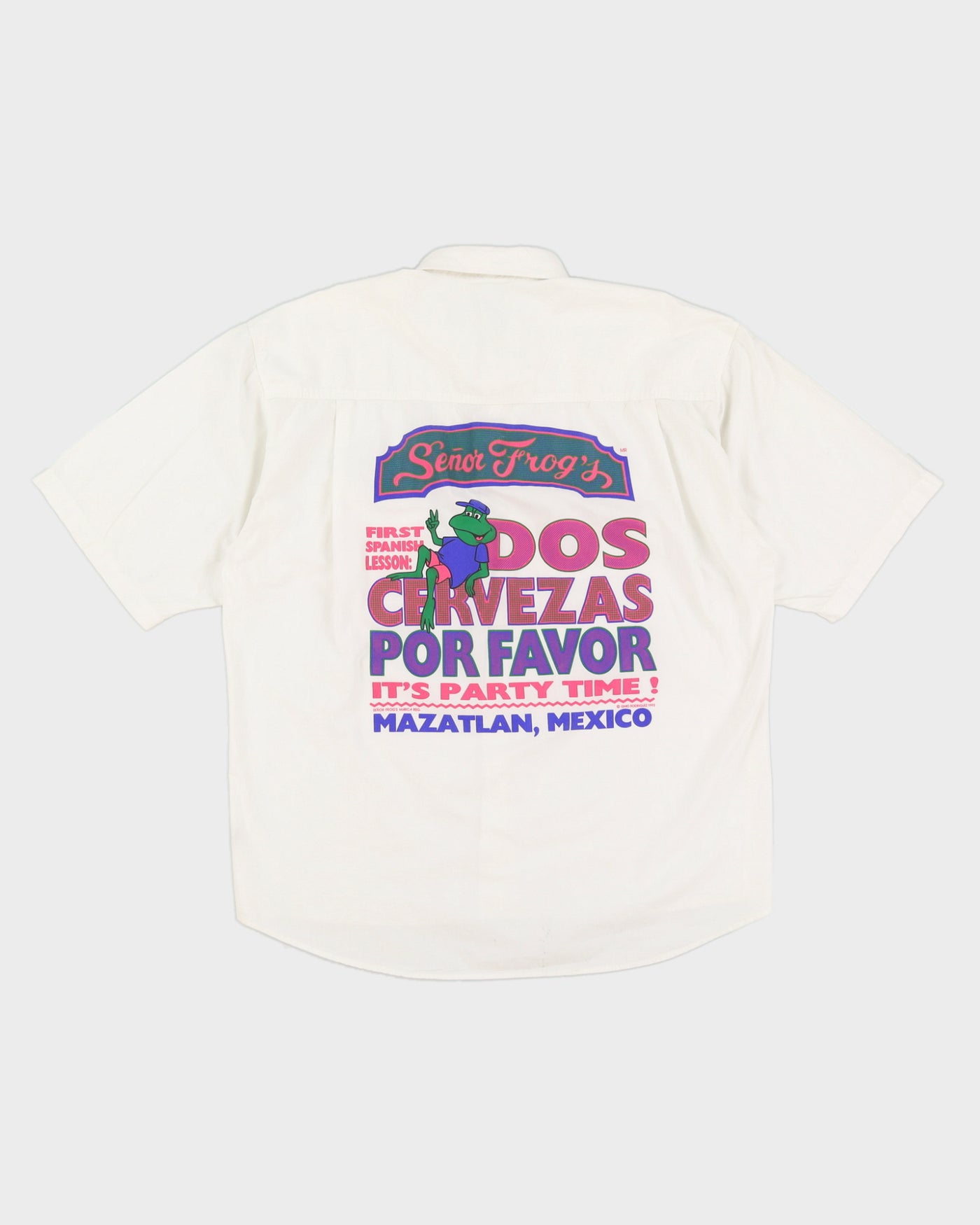 Senor Frog's Mexican Restaurant Graphic Shirt - XXXL