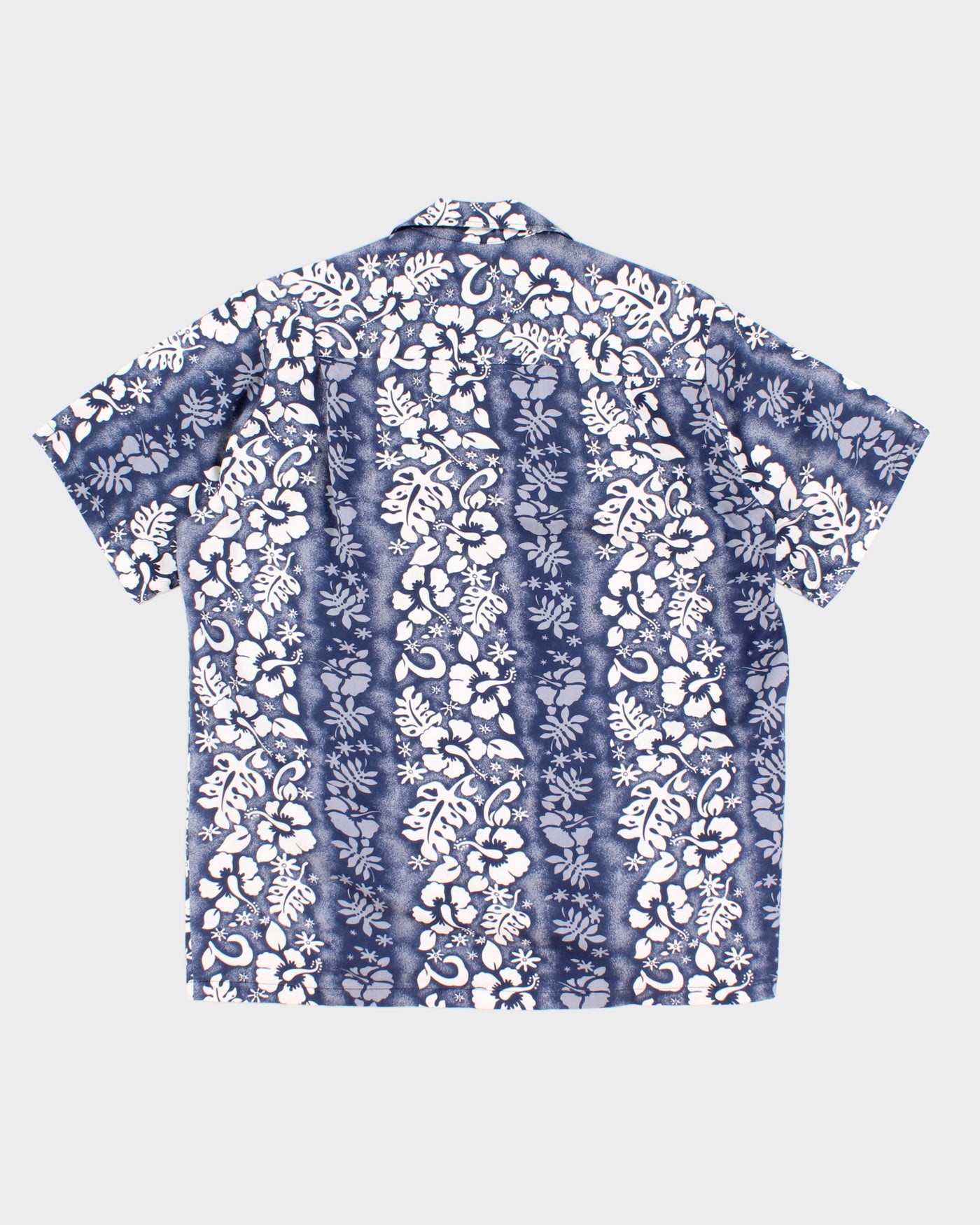Vintage 90s Ali'i Fashions Blue Hawaiian Shirt - XL