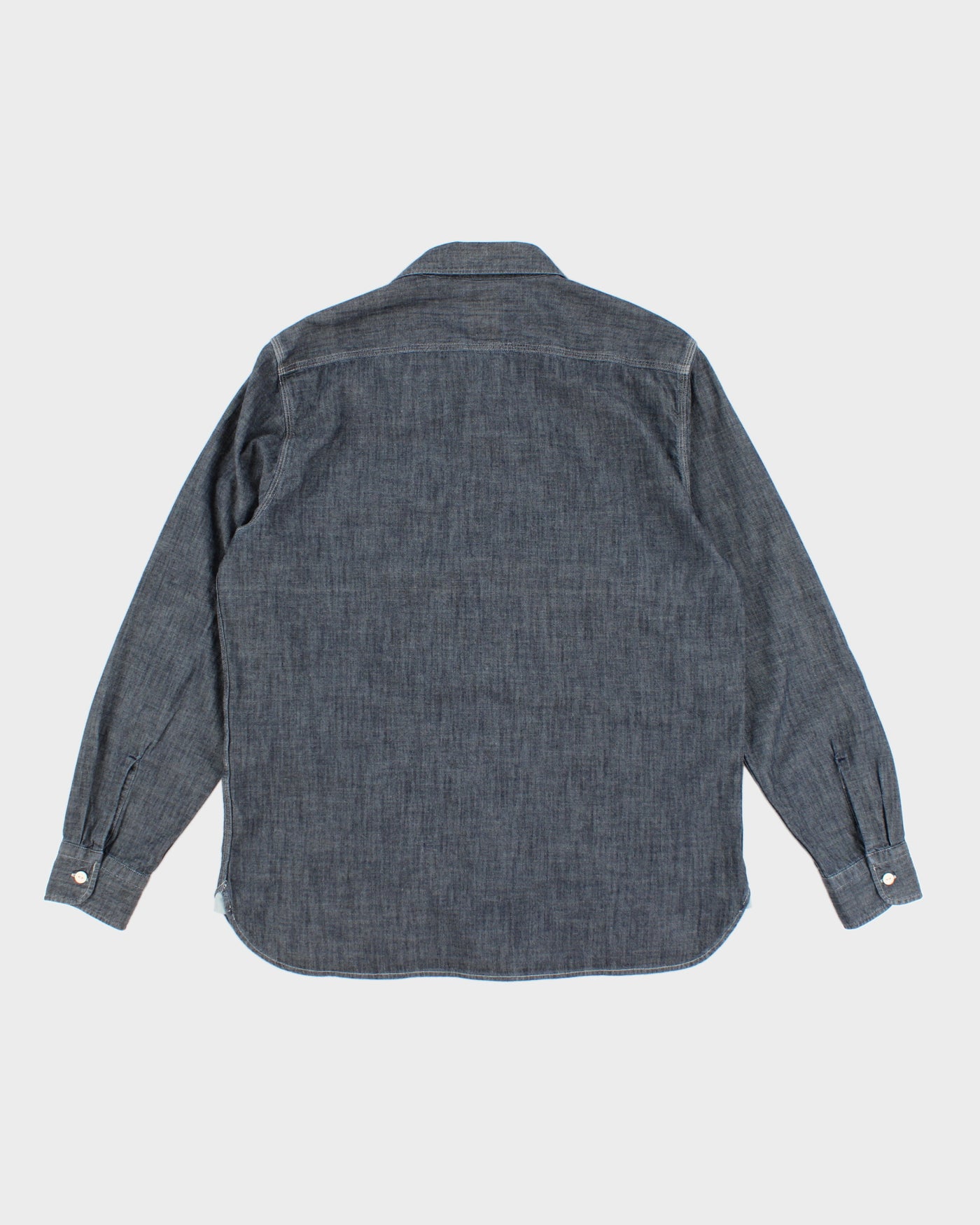 Vintage 00s Levi's Oversize Denim Look Dress Shirt - L