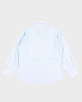 Vintage 90s Wrangler Blue Stripe Western Shirt - XL