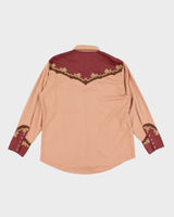 Vintage 00s Scully Dusty Pink Western Shirt - XL