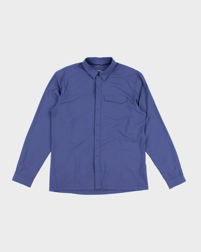 Arc'teryx Men's Blue Utility Shirt - L