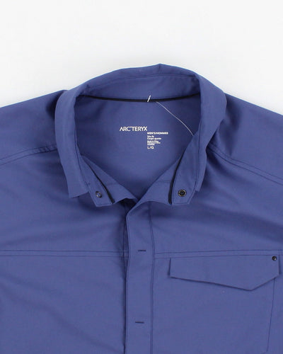Arc'teryx Men's Blue Utility Shirt - L