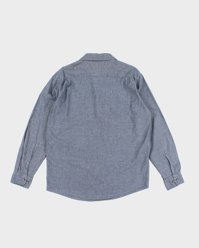 Wrangler Oversize Blue Denim Shirt - M/L