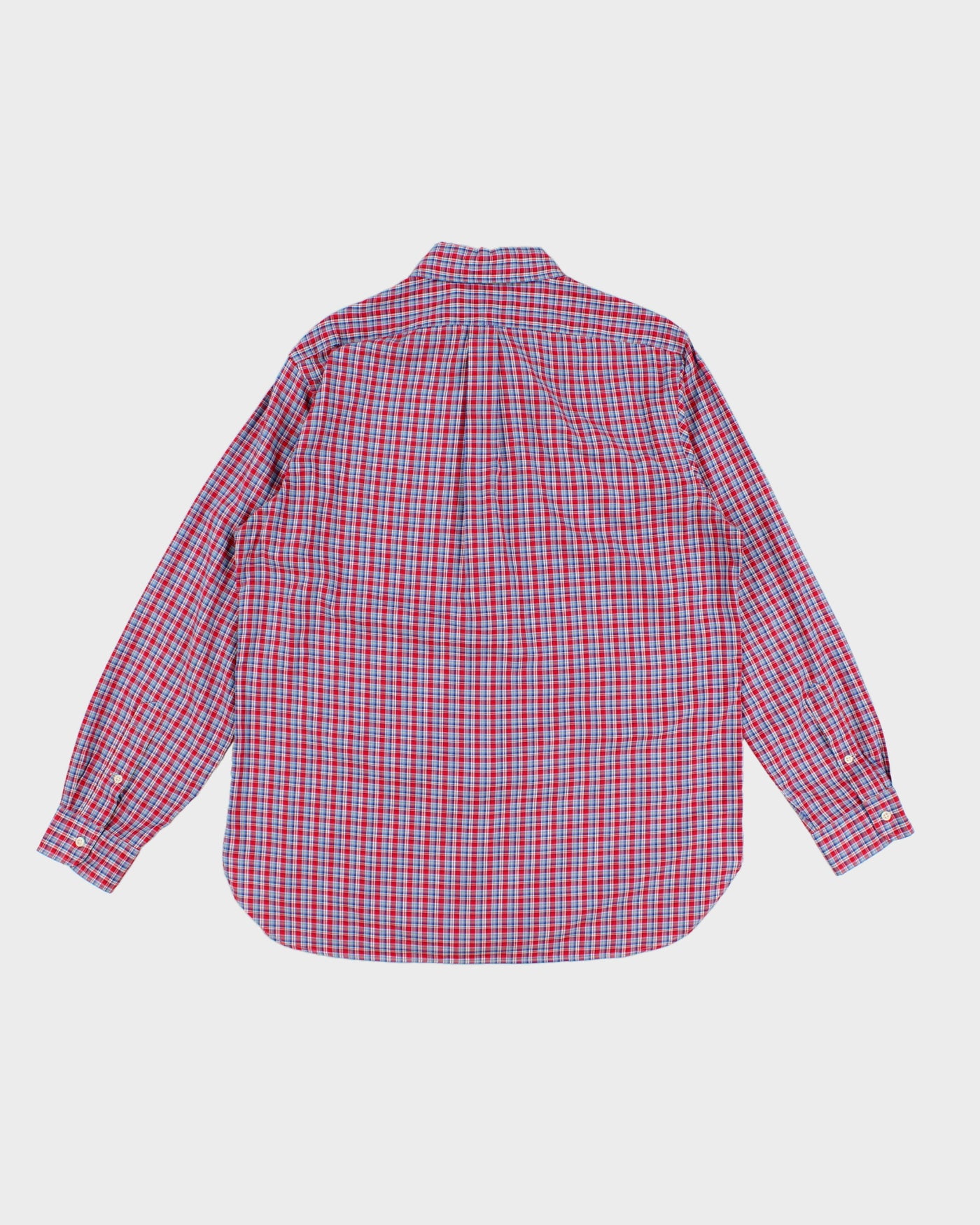 Red Check Ralph Lauren Shirt - S