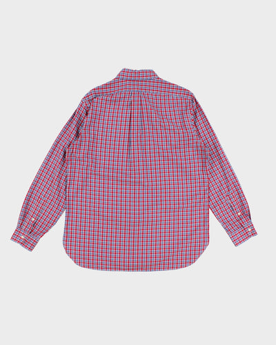 Red Check Ralph Lauren Shirt - S