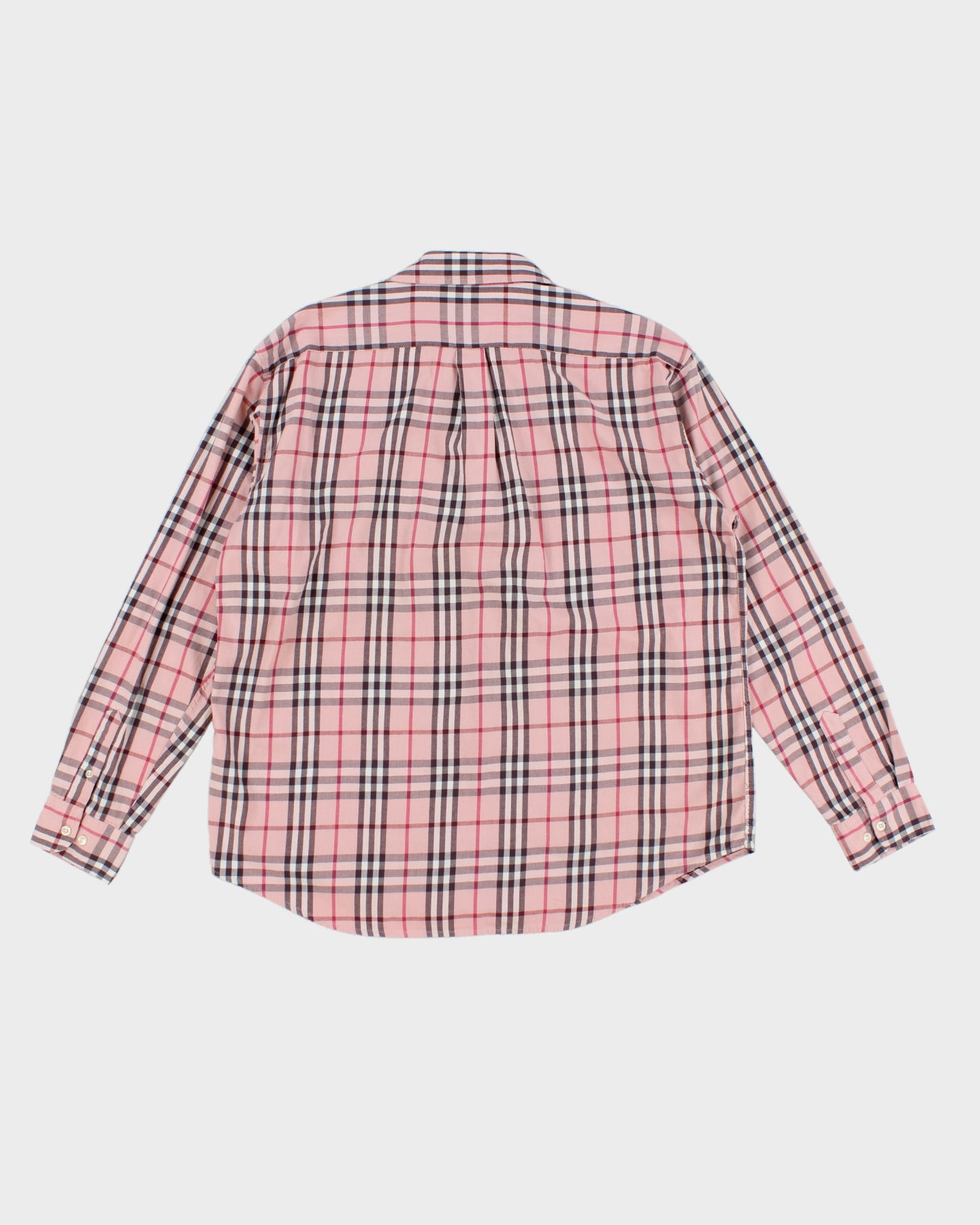 Salty Dog London Oversized Check Pink Shirt - XL