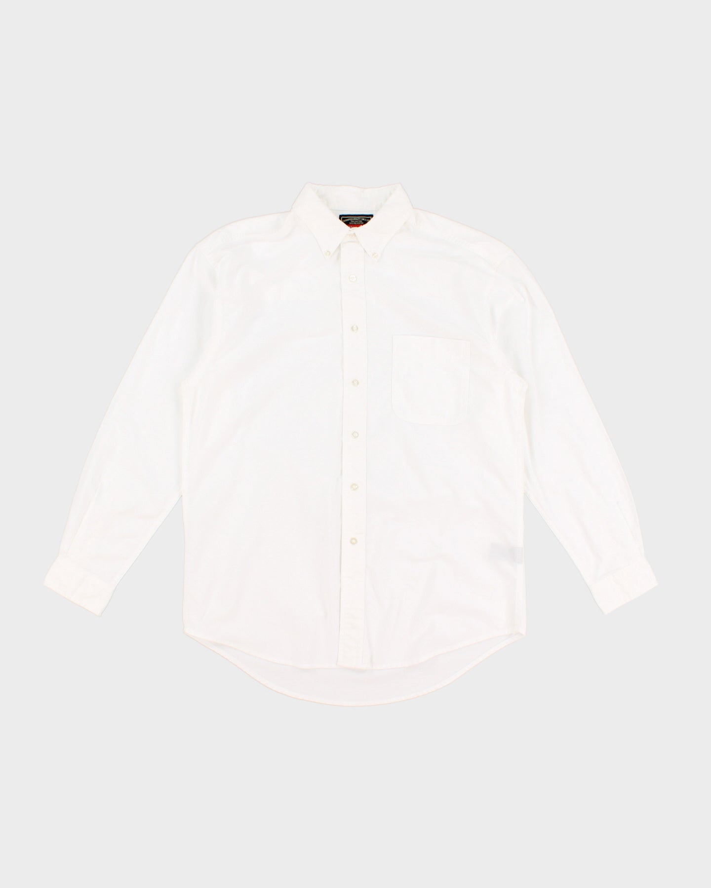 Vintage 90s Wrangler Hero White Shirt - M