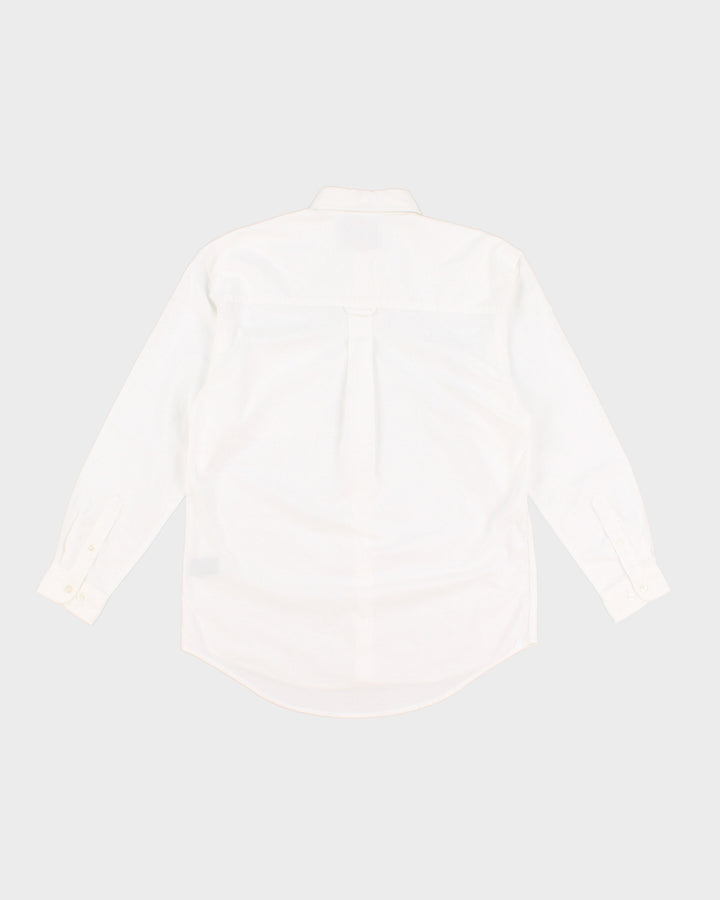 Vintage 90s Wrangler Hero White Shirt - M