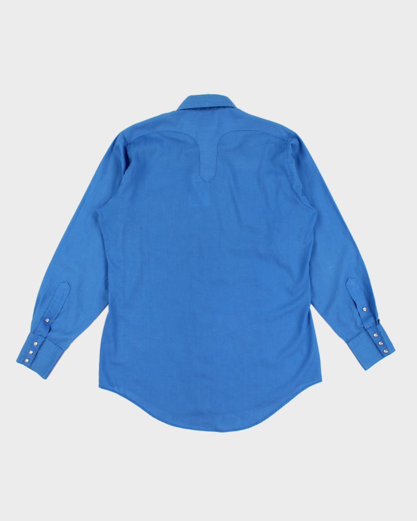 Vintage Ranch Blue Shirt - L