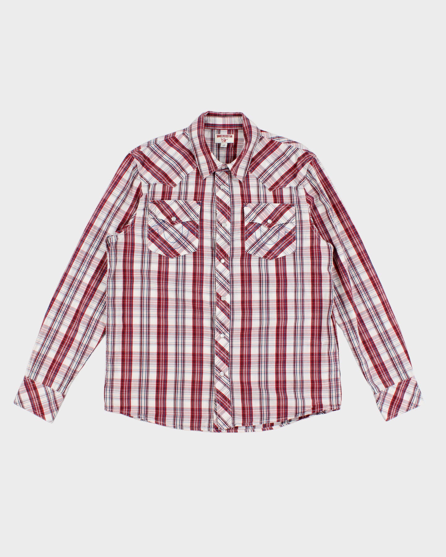 Western Check True Religion Shirts - L