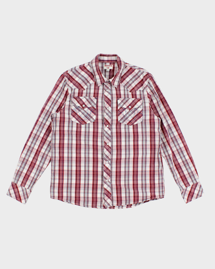 Western Check True Religion Shirts - L