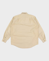 Vintage Western Mid-Weight Cream Shirt - L