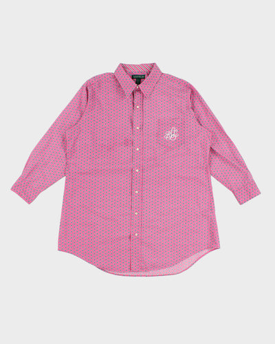 Pink Ralph Lauren Shirt - S