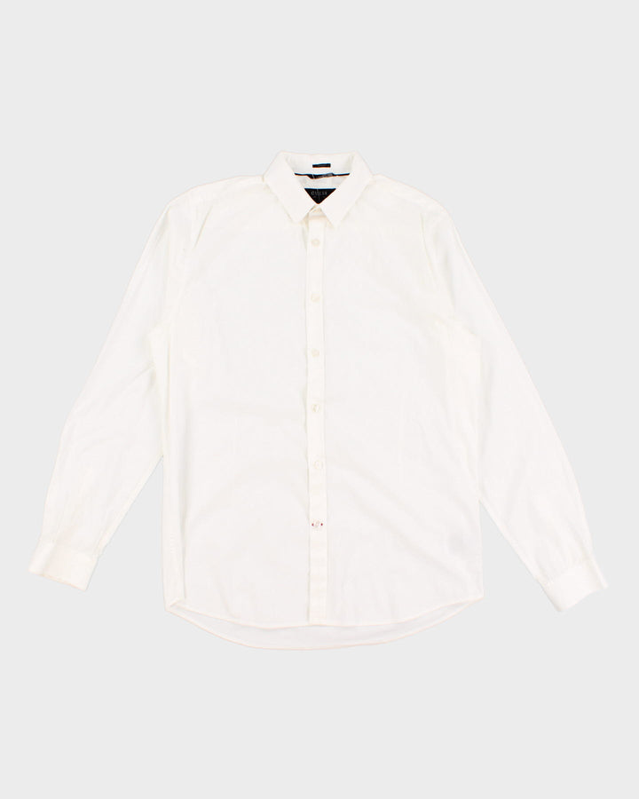 Guess White Slim Fit Shirt - M
