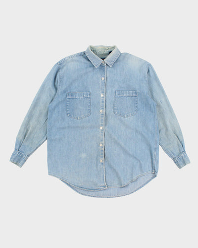 Classic Vintage Gap Blue Denim Shirt - S